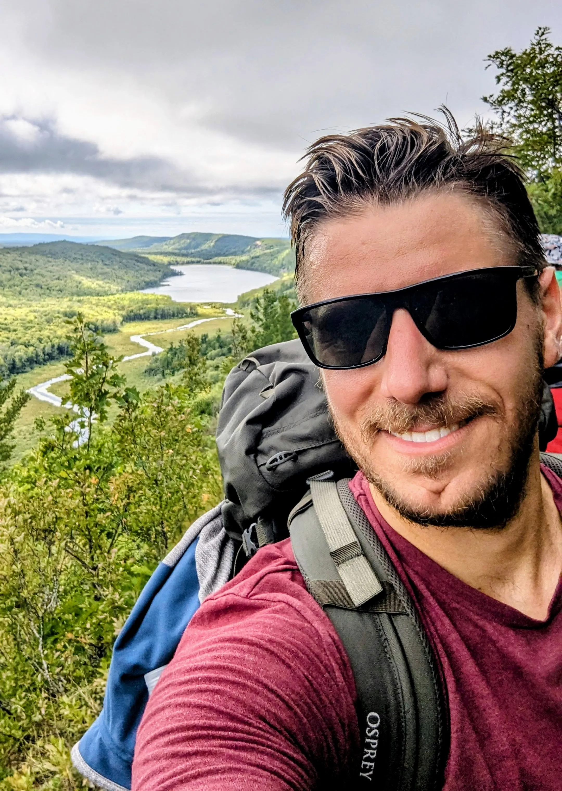 Joey Farruggio hiking